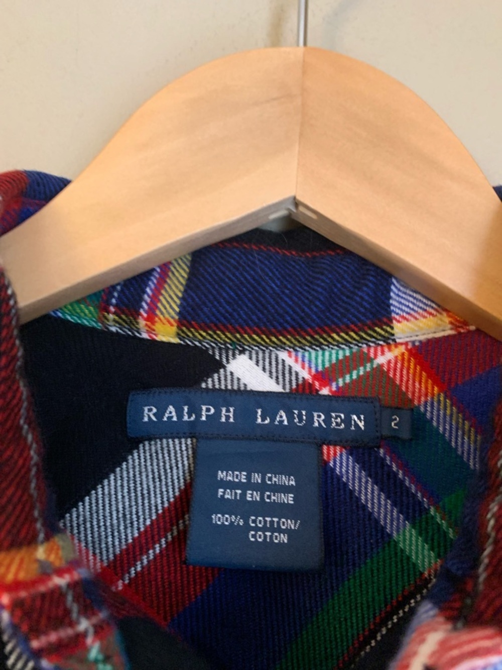 Ralph Lauren Snap Button Up Shirt 2 Long Sleeve Western Plaid Rodeo Equestrian - Picture 7 of 12